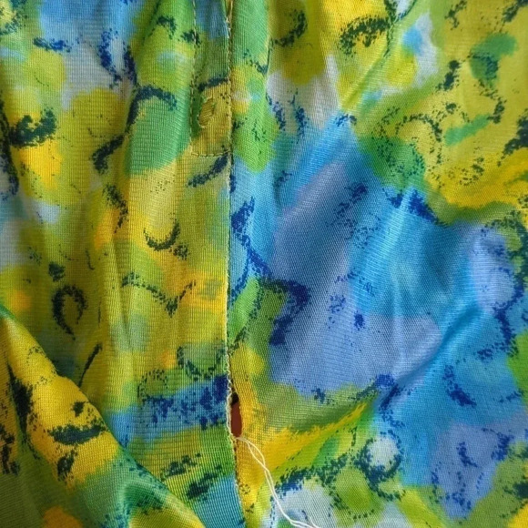 Psychedelic 1960's dress - Picture 9 of 10